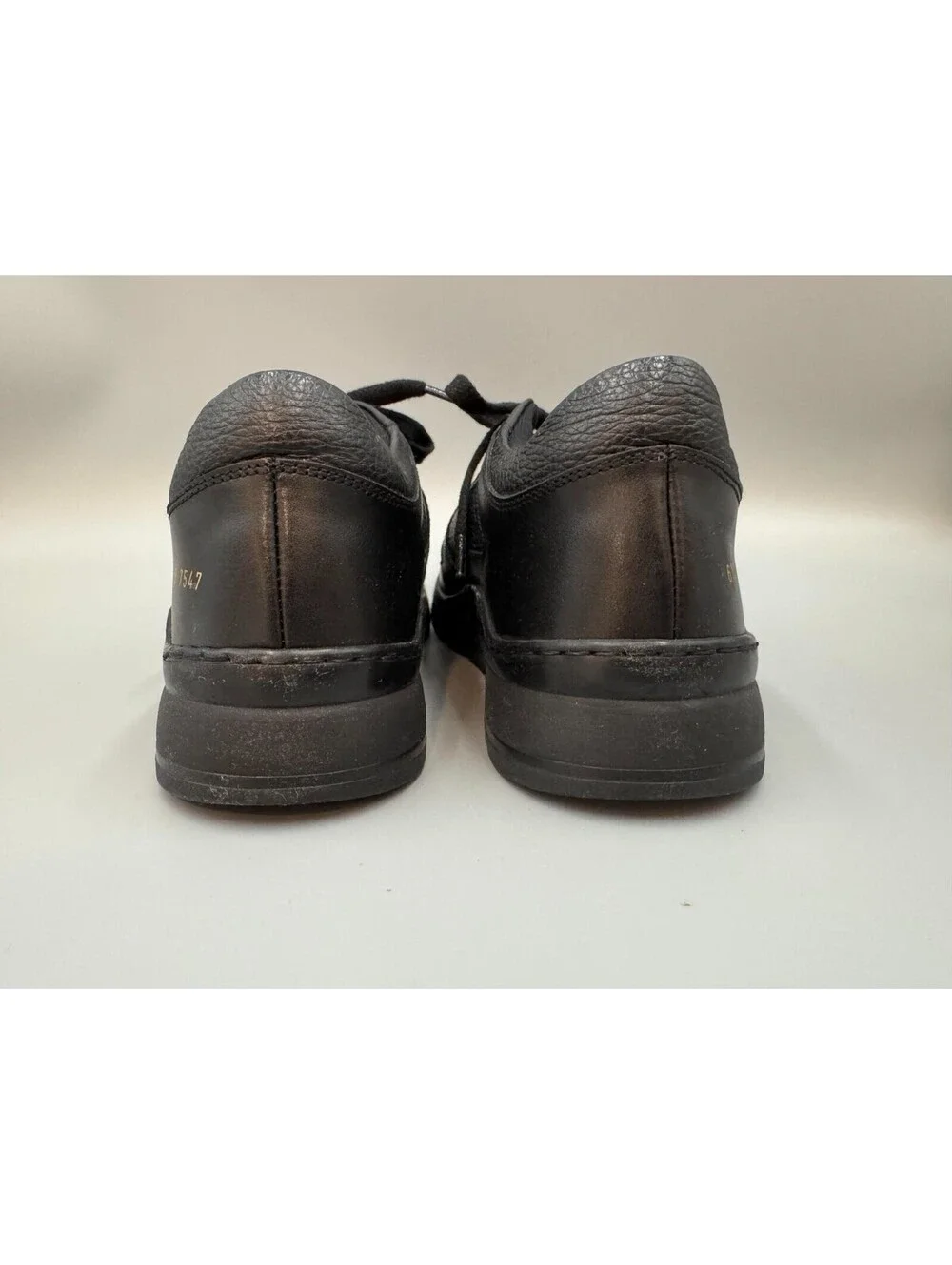 Women’s Common Projects Leather Track Technical Sneakers Black US 8, EU 38